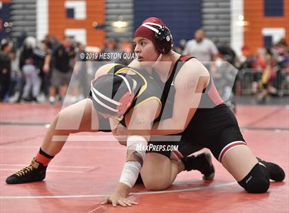 Thumbnail 3 in CIF SS Girls Wrestling Championships (Day 1 - 2/2) photogallery.