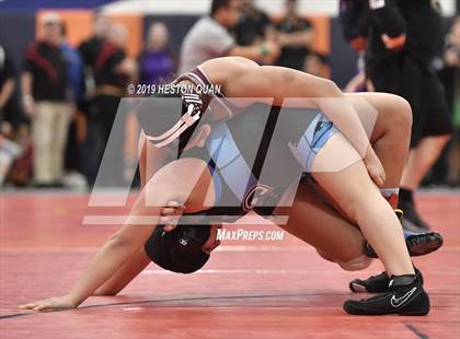 Thumbnail 1 in CIF SS Girls Wrestling Championships (Day 1 - 2/2) photogallery.