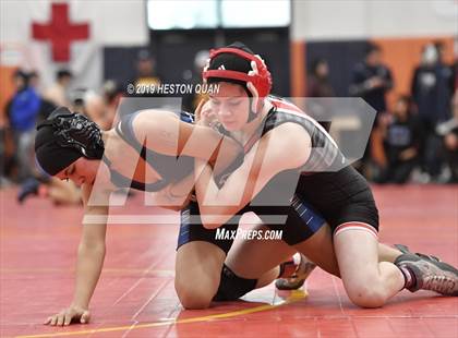 Thumbnail 2 in CIF SS Girls Wrestling Championships (Day 1 - 2/2) photogallery.