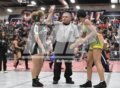 Thumbnail 1 in CIF SS Girls Wrestling Championships (Day 1 - 2/2) photogallery.