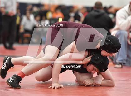 Thumbnail 2 in CIF SS Girls Wrestling Championships (Day 1 - 2/2) photogallery.