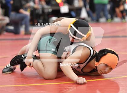 Thumbnail 3 in CIF SS Girls Wrestling Championships (Day 1 - 2/2) photogallery.