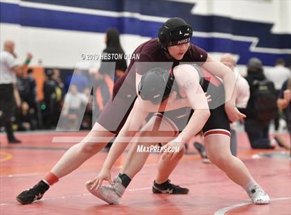 Thumbnail 3 in CIF SS Girls Wrestling Championships (Day 1 - 2/2) photogallery.