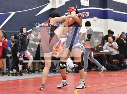 Thumbnail 1 in CIF SS Girls Wrestling Championships (Day 1 - 2/2) photogallery.