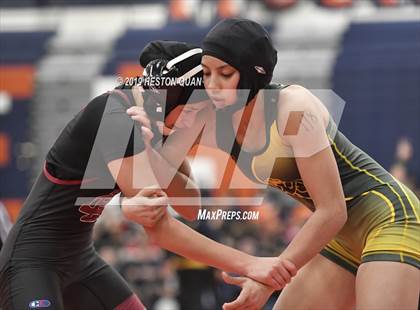 Thumbnail 2 in CIF SS Girls Wrestling Championships (Day 1 - 2/2) photogallery.