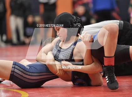 Thumbnail 1 in CIF SS Girls Wrestling Championships (Day 1 - 2/2) photogallery.