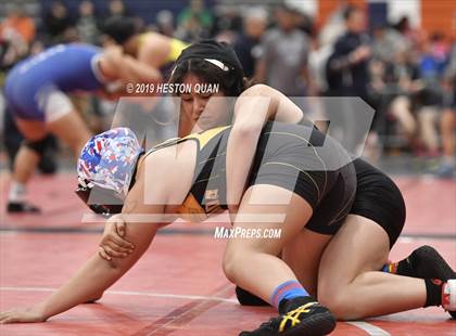 Thumbnail 2 in CIF SS Girls Wrestling Championships (Day 1 - 2/2) photogallery.