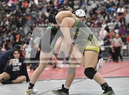 Thumbnail 3 in CIF SS Girls Wrestling Championships (Day 1 - 2/2) photogallery.