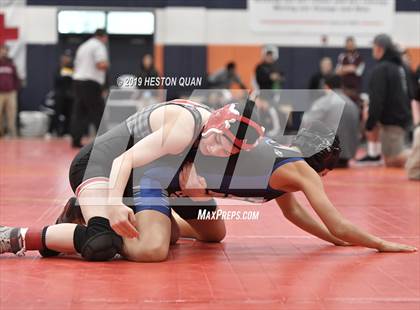 Thumbnail 3 in CIF SS Girls Wrestling Championships (Day 1 - 2/2) photogallery.