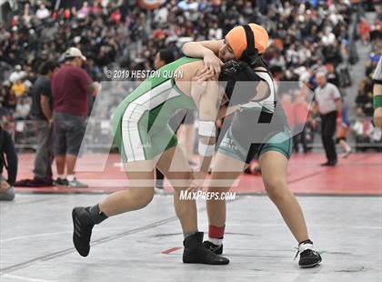 Thumbnail 3 in CIF SS Girls Wrestling Championships (Day 1 - 2/2) photogallery.