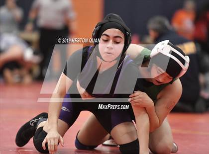 Thumbnail 2 in CIF SS Girls Wrestling Championships (Day 1 - 2/2) photogallery.