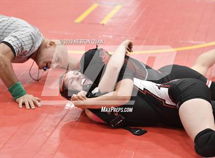 Thumbnail 1 in CIF SS Girls Wrestling Championships (Day 1 - 2/2) photogallery.