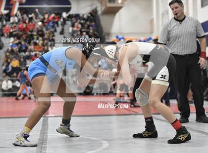 Thumbnail 2 in CIF SS Girls Wrestling Championships (Day 1 - 2/2) photogallery.