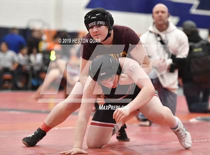 Thumbnail 2 in CIF SS Girls Wrestling Championships (Day 1 - 2/2) photogallery.