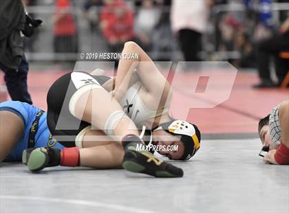 Thumbnail 1 in CIF SS Girls Wrestling Championships (Day 1 - 2/2) photogallery.