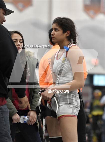 Thumbnail 3 in CIF SS Girls Wrestling Championships (Day 1 - 2/2) photogallery.