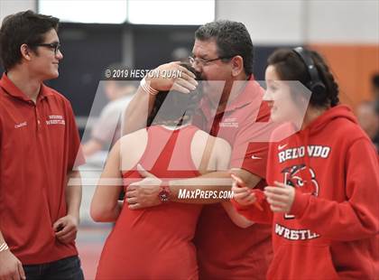 Thumbnail 3 in CIF SS Girls Wrestling Championships (Day 1 - 2/2) photogallery.