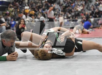 Thumbnail 2 in CIF SS Girls Wrestling Championships (Day 1 - 2/2) photogallery.