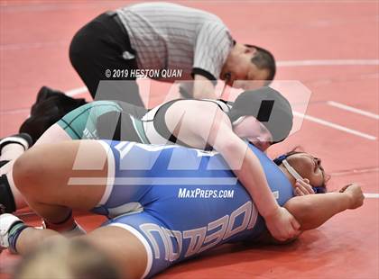 Thumbnail 1 in CIF SS Girls Wrestling Championships (Day 1 - 2/2) photogallery.