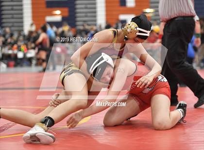 Thumbnail 3 in CIF SS Girls Wrestling Championships (Day 1 - 2/2) photogallery.