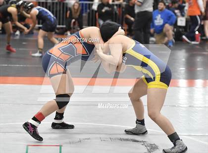 Thumbnail 3 in CIF SS Girls Wrestling Championships (Day 1 - 2/2) photogallery.