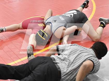 Thumbnail 2 in CIF SS Girls Wrestling Championships (Day 1 - 2/2) photogallery.