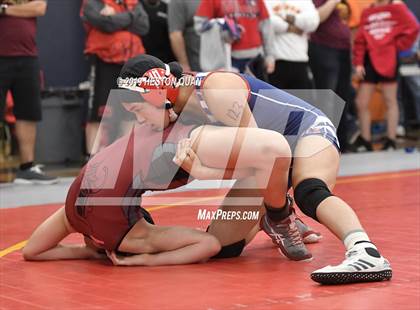 Thumbnail 2 in CIF SS Girls Wrestling Championships (Day 1 - 2/2) photogallery.