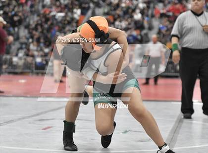 Thumbnail 2 in CIF SS Girls Wrestling Championships (Day 1 - 2/2) photogallery.