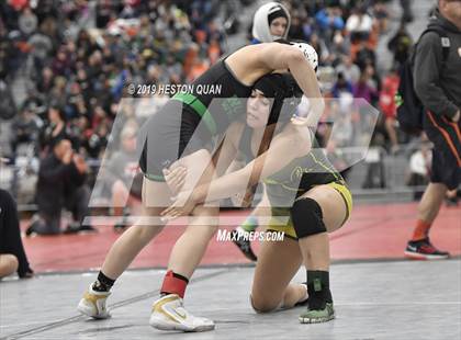 Thumbnail 2 in CIF SS Girls Wrestling Championships (Day 1 - 2/2) photogallery.