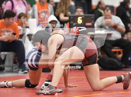 Thumbnail 1 in CIF SS Girls Wrestling Championships (Day 1 - 2/2) photogallery.