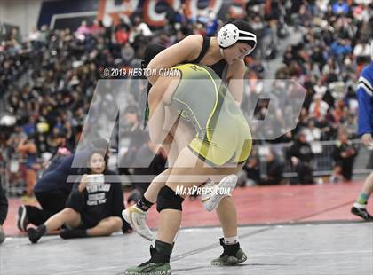 Thumbnail 1 in CIF SS Girls Wrestling Championships (Day 1 - 2/2) photogallery.