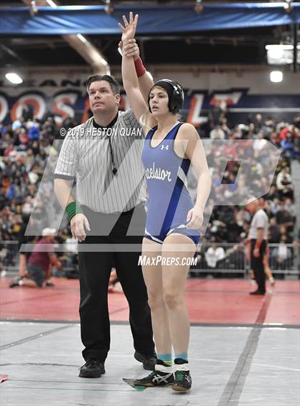 Thumbnail 3 in CIF SS Girls Wrestling Championships (Day 1 - 2/2) photogallery.