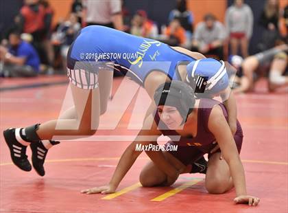 Thumbnail 1 in CIF SS Girls Wrestling Championships (Day 1 - 2/2) photogallery.