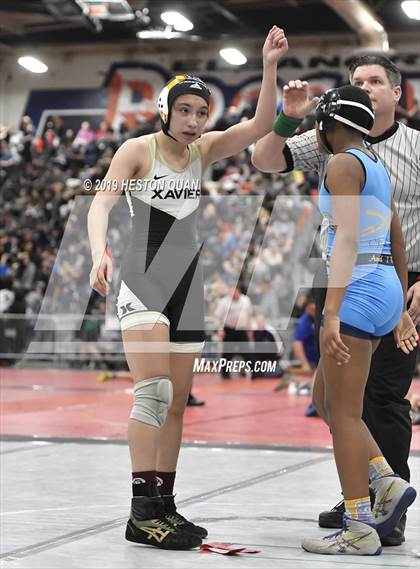 Thumbnail 1 in CIF SS Girls Wrestling Championships (Day 1 - 2/2) photogallery.