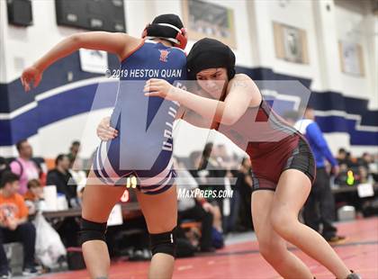 Thumbnail 1 in CIF SS Girls Wrestling Championships (Day 1 - 2/2) photogallery.