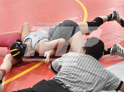 Thumbnail 3 in CIF SS Girls Wrestling Championships (Day 1 - 2/2) photogallery.