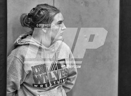 Thumbnail 1 in CIF SS Girls Wrestling Championships (Day 1 - 2/2) photogallery.