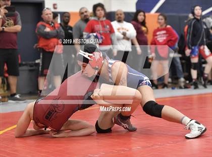 Thumbnail 3 in CIF SS Girls Wrestling Championships (Day 1 - 2/2) photogallery.