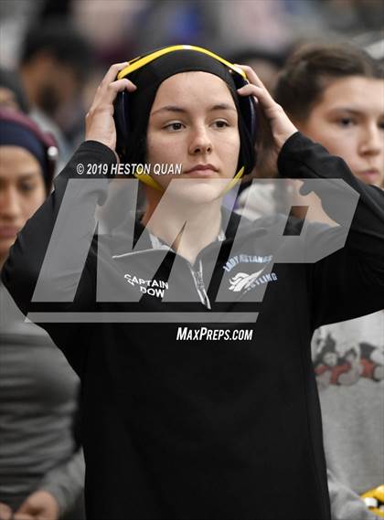 Thumbnail 3 in CIF SS Girls Wrestling Championships (Day 1 - 2/2) photogallery.