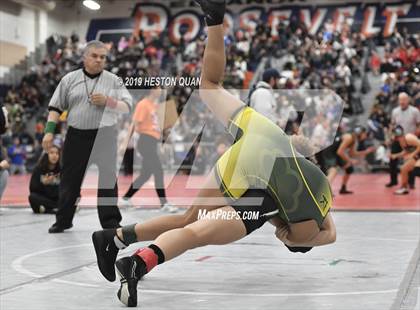 Thumbnail 3 in CIF SS Girls Wrestling Championships (Day 1 - 2/2) photogallery.