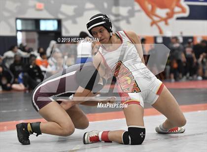 Thumbnail 2 in CIF SS Girls Wrestling Championships (Day 1 - 2/2) photogallery.