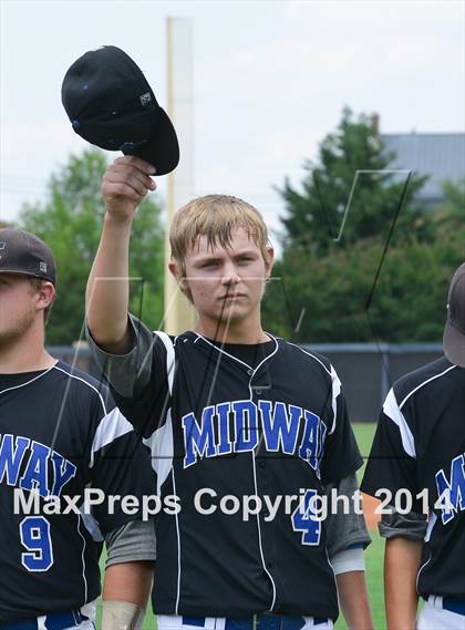 Thumbnail 3 in Midway vs. Bunker Hill (NCHSAA 2A Final - Game 2) photogallery.