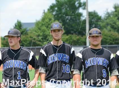 Thumbnail 3 in Midway vs. Bunker Hill (NCHSAA 2A Final - Game 2) photogallery.