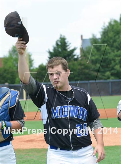 Thumbnail 3 in Midway vs. Bunker Hill (NCHSAA 2A Final - Game 2) photogallery.