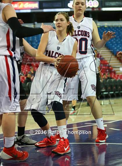 Thumbnail 3 in Vacaville Christian vs. Redding Christian (@ Sleep Train Arena) photogallery.