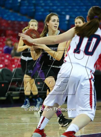 Thumbnail 1 in Vacaville Christian vs. Redding Christian (@ Sleep Train Arena) photogallery.