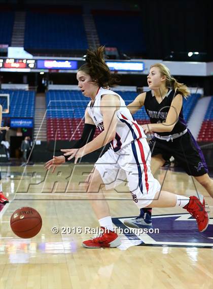 Thumbnail 2 in Vacaville Christian vs. Redding Christian (@ Sleep Train Arena) photogallery.