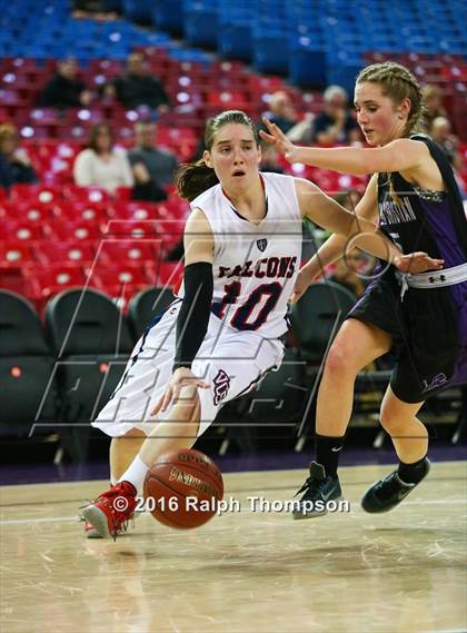 Thumbnail 3 in Vacaville Christian vs. Redding Christian (@ Sleep Train Arena) photogallery.