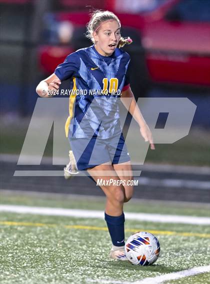 Thumbnail 2 in Delta vs Jay County (IHSAA 2A Section 24 Semifinal) photogallery.