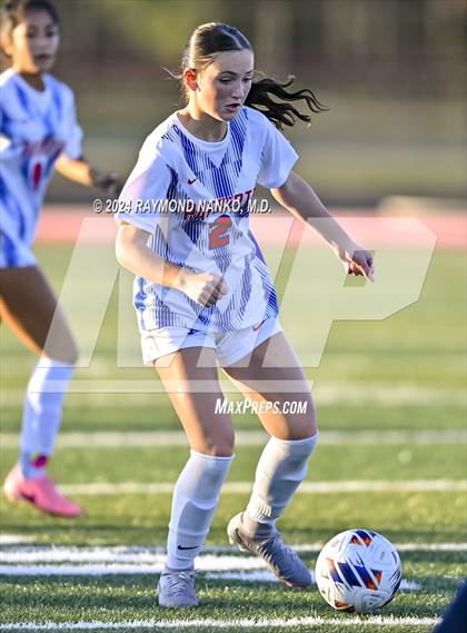 Thumbnail 2 in Delta vs Jay County (IHSAA 2A Section 24 Semifinal) photogallery.
